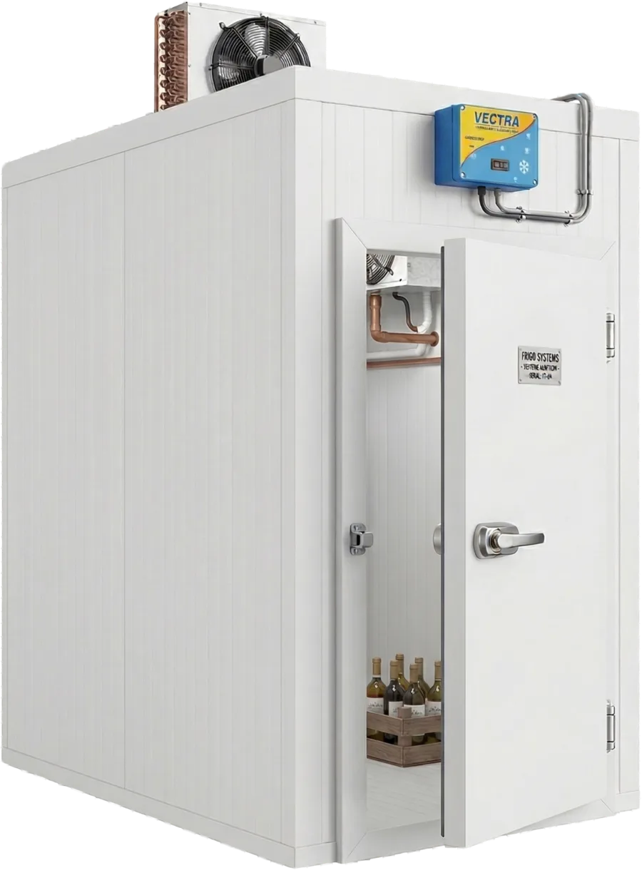 Câmara fria Mega Frio Refrigeração — kit completo com instalação em Brasília